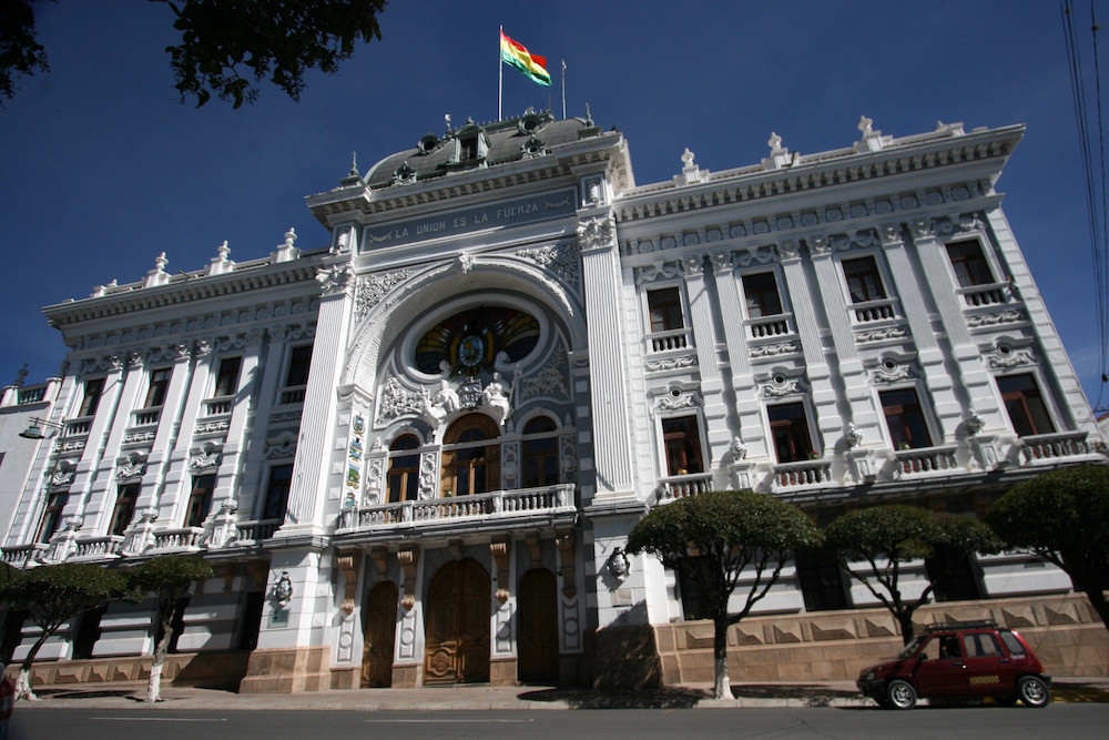 Chuquisaca Governorship Palace (formerly Palace of Government of Bolivia) 